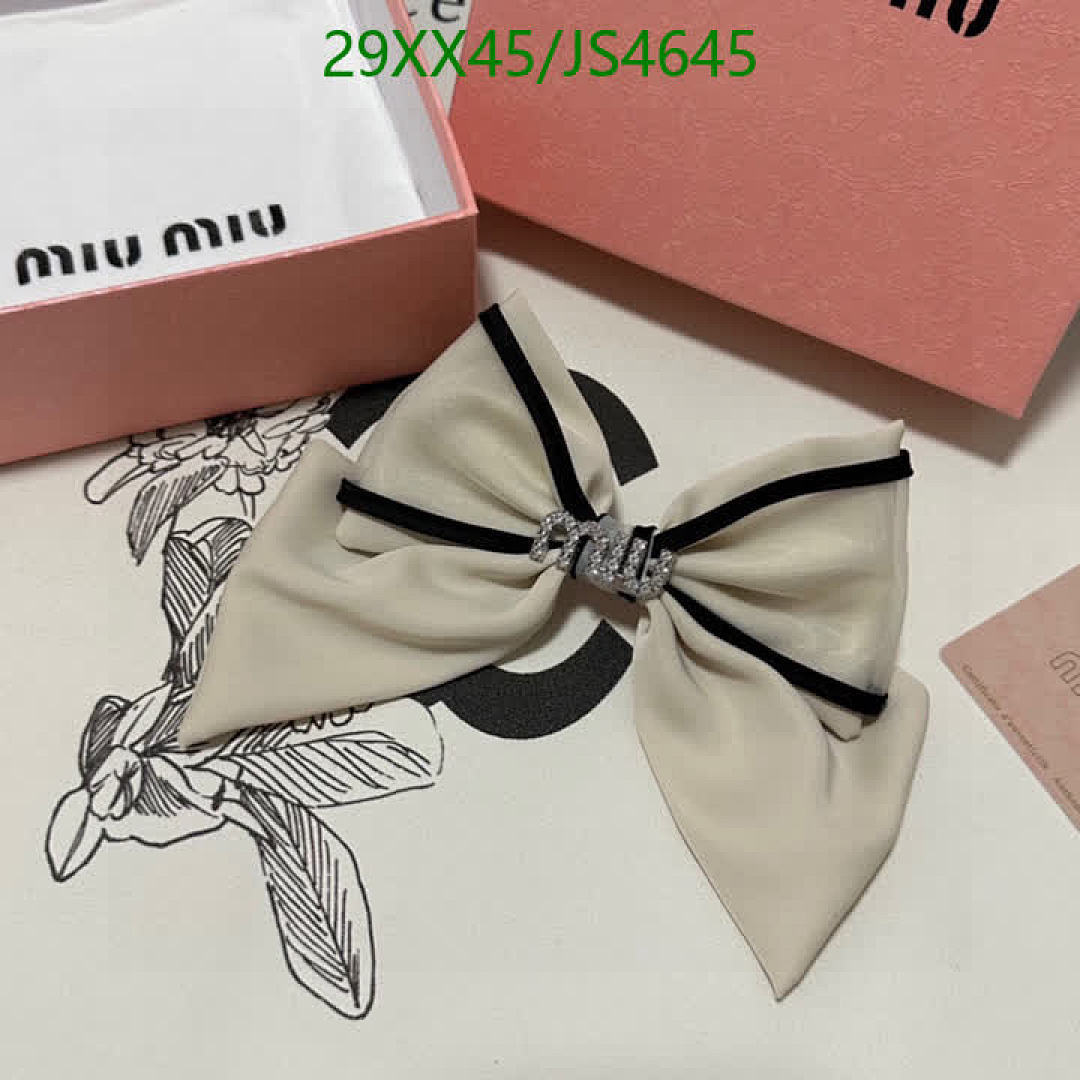 MIU MIU-Headband Code: JS4645 $: 29USD