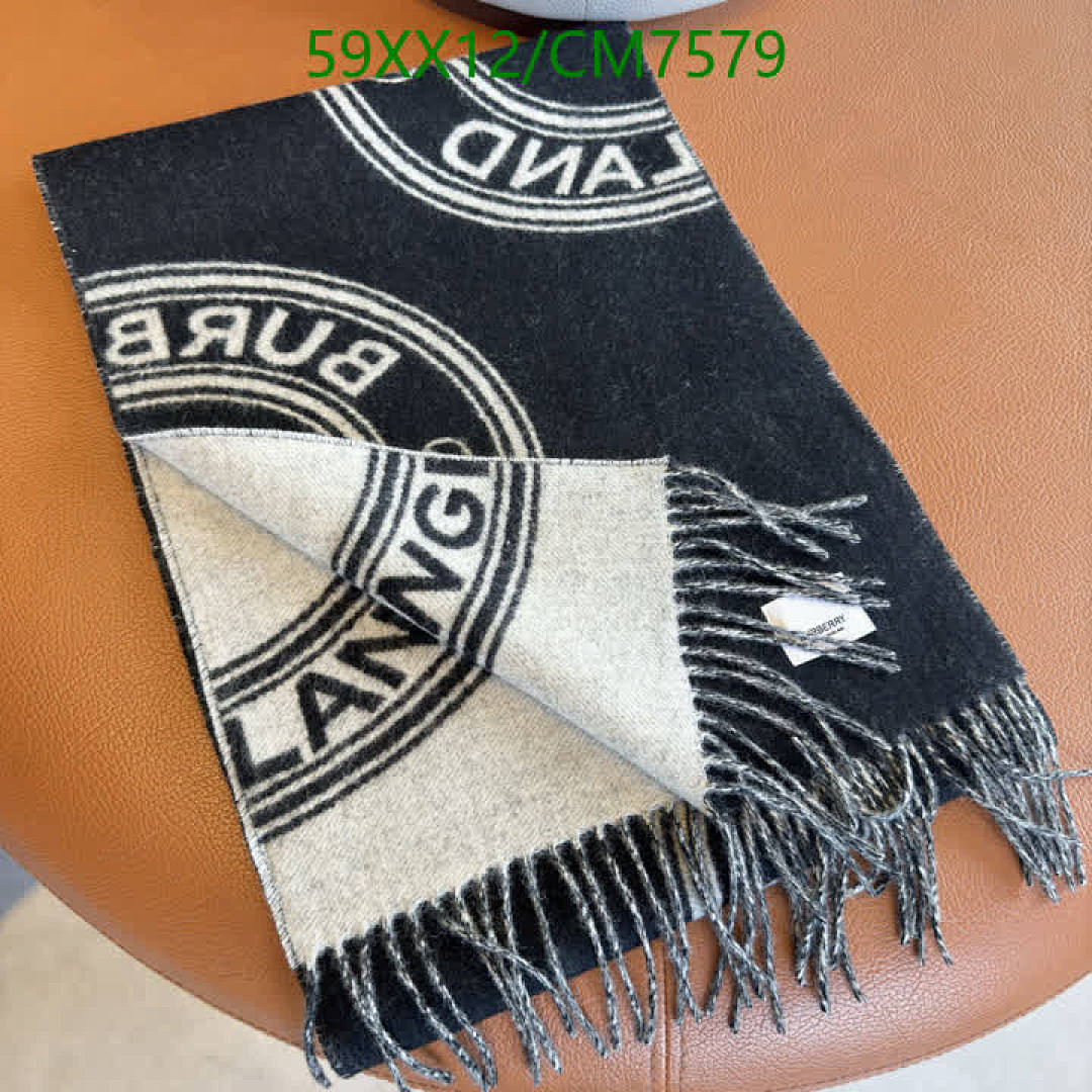 Burberry-Scarf Code: CM7579 $: 59USD
