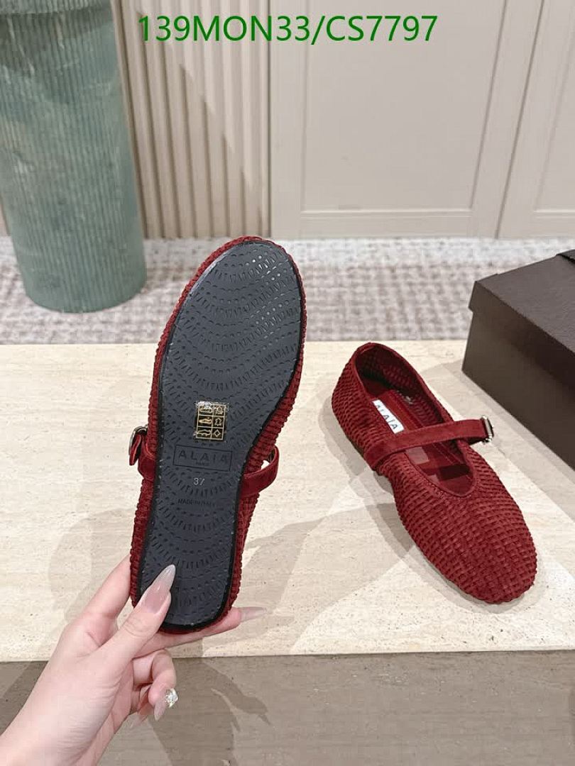 ALAIA-Women Shoes Code: CS7797 $: 139USD