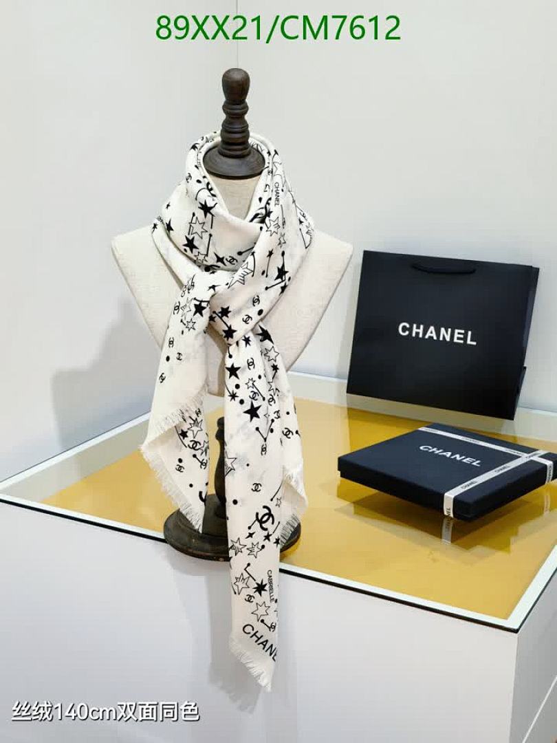 Chanel-Scarf Code: CM7612 $: 89USD
