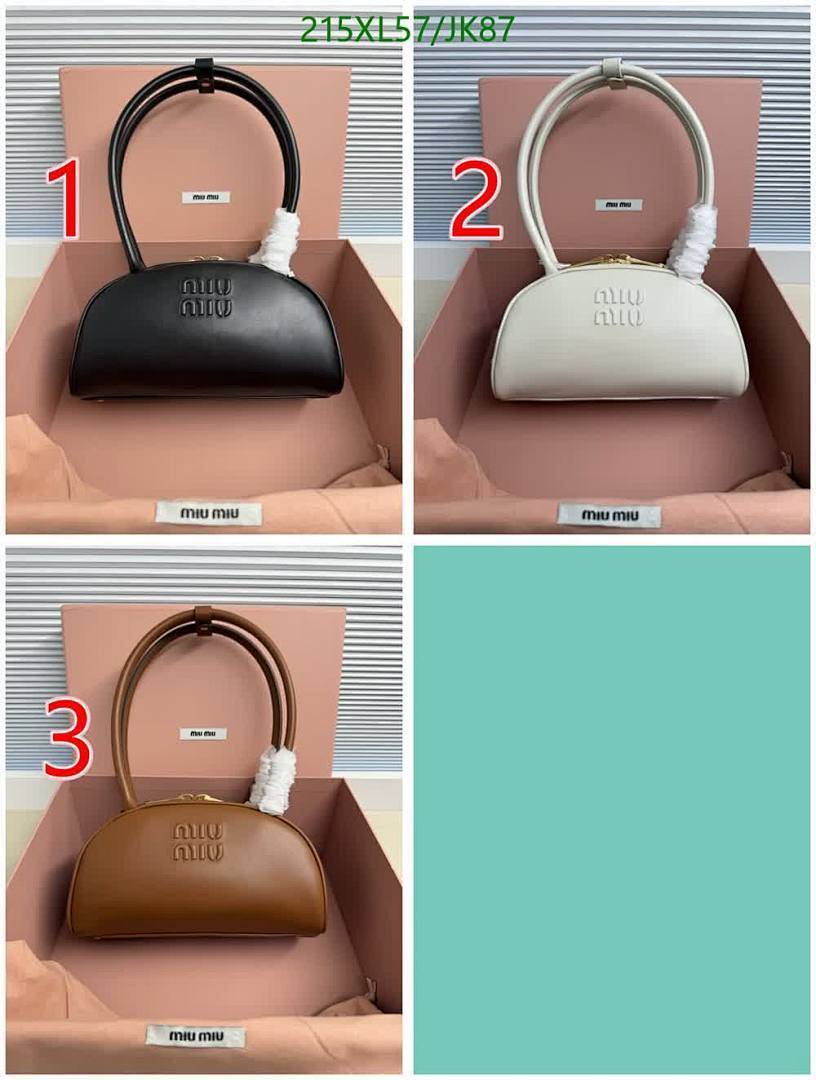 Miu Miu-Bag-Mirror Quality Code: JK87 $: 215USD