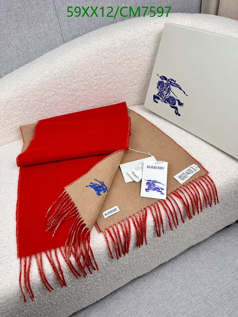 Burberry-Scarf Code: CM7597 $: 59USD