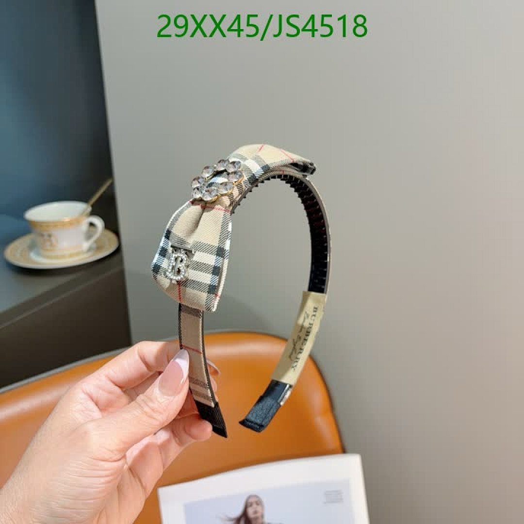 Burberry-Headband Code: JS4518 $: 29USD