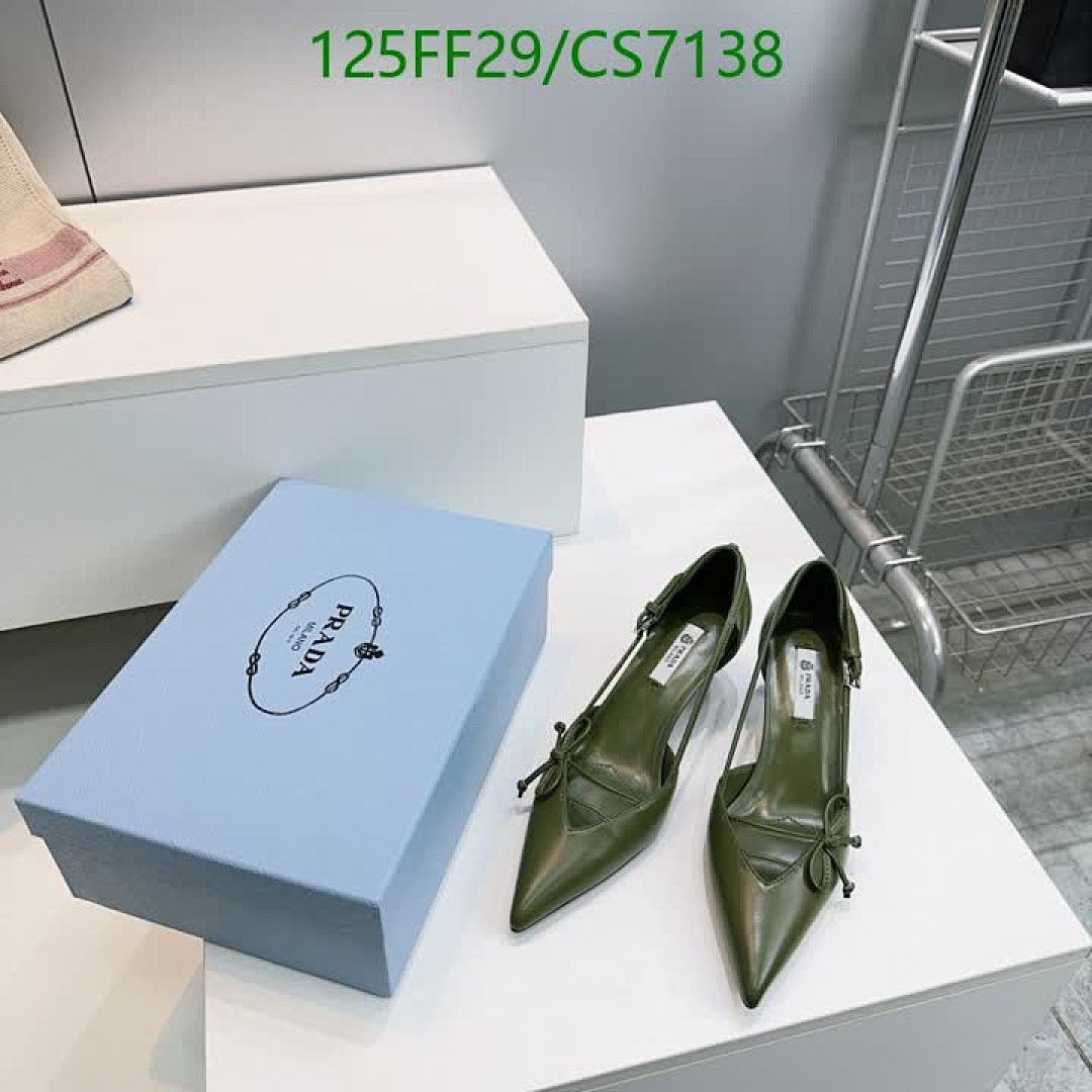 Prada-Women Shoes Code: CS7138 $: 125USD