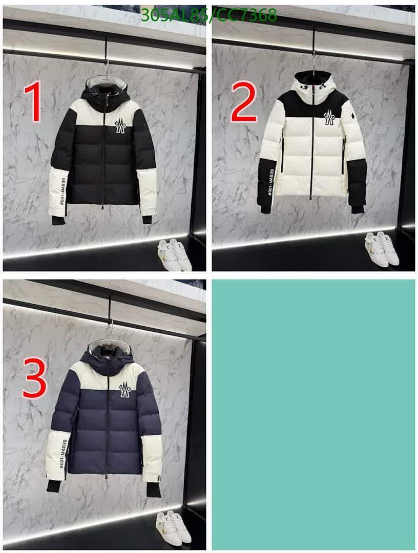 Moncler-Down jacket Men Code: CC7368 $: 305USD
