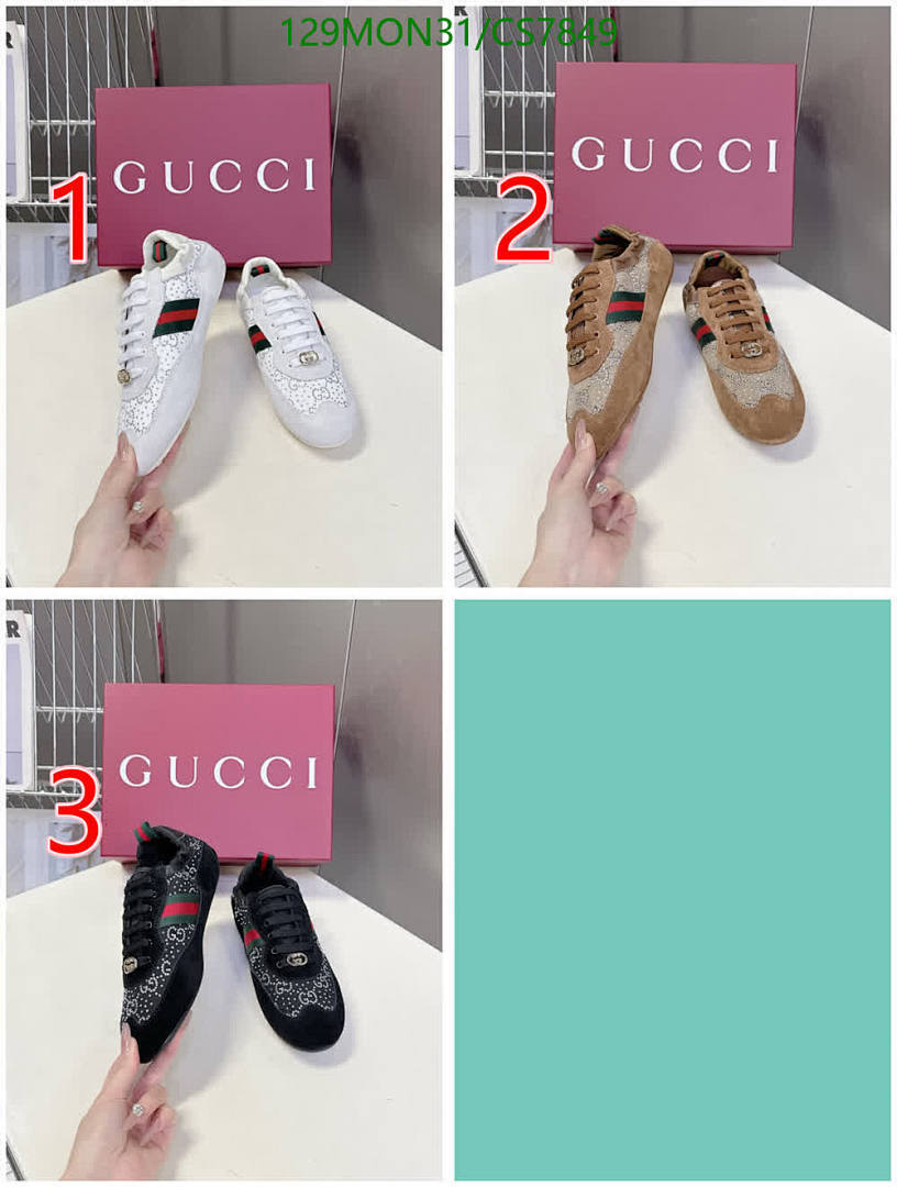 Gucci-Men shoes Code: CS7849 $: 129USD