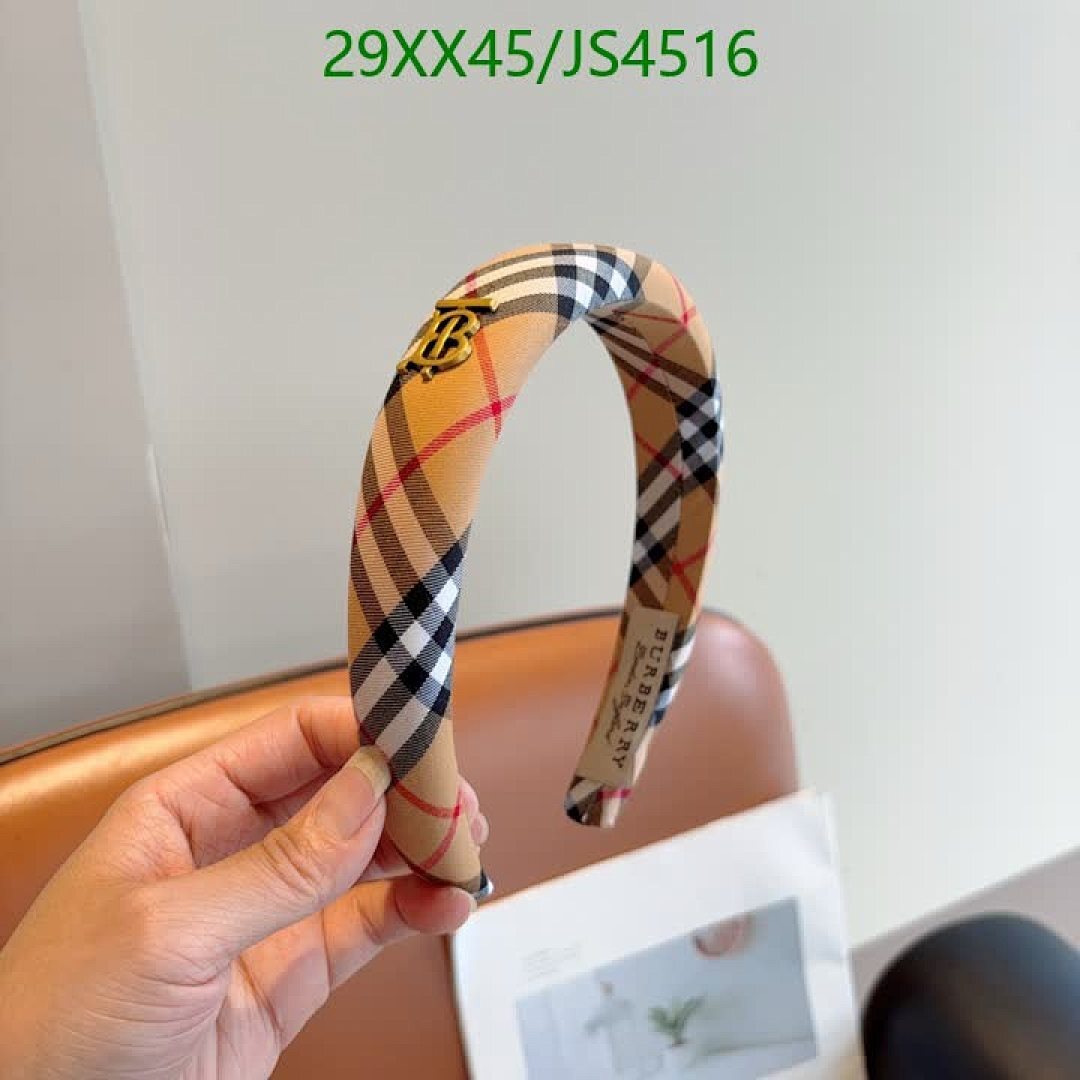 Burberry-Headband Code: JS4516 $: 29USD