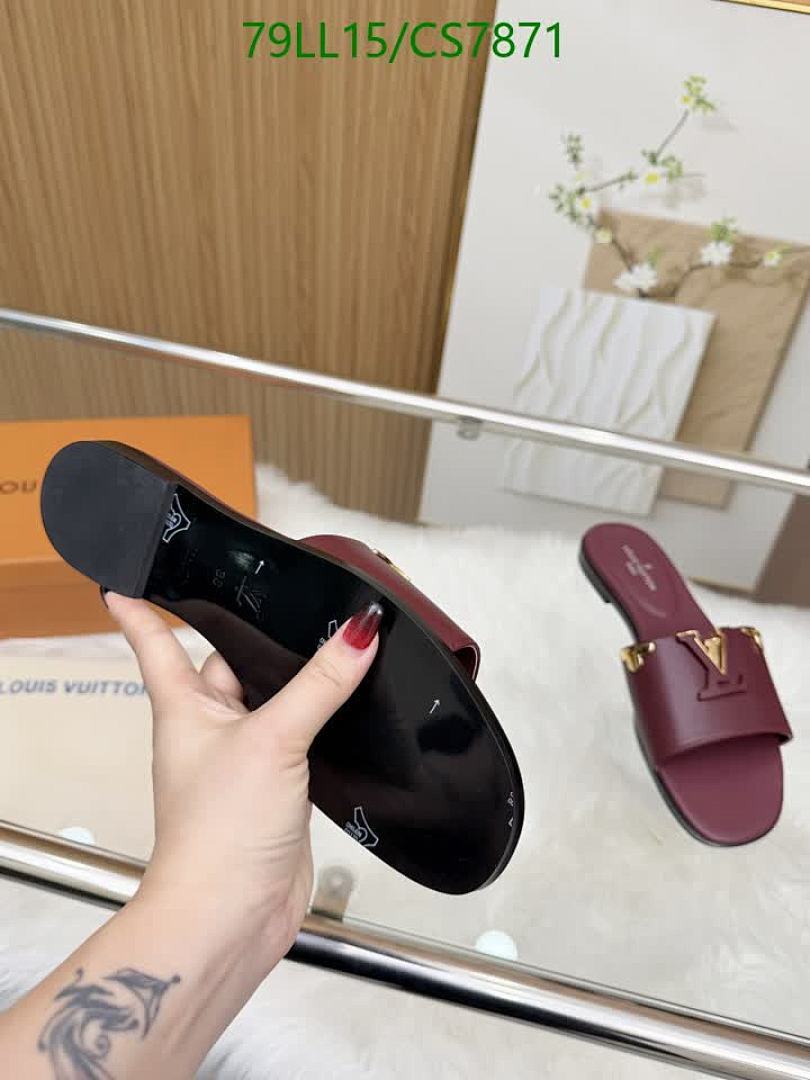 LV-Women Shoes Code: CS7871 $: 79USD