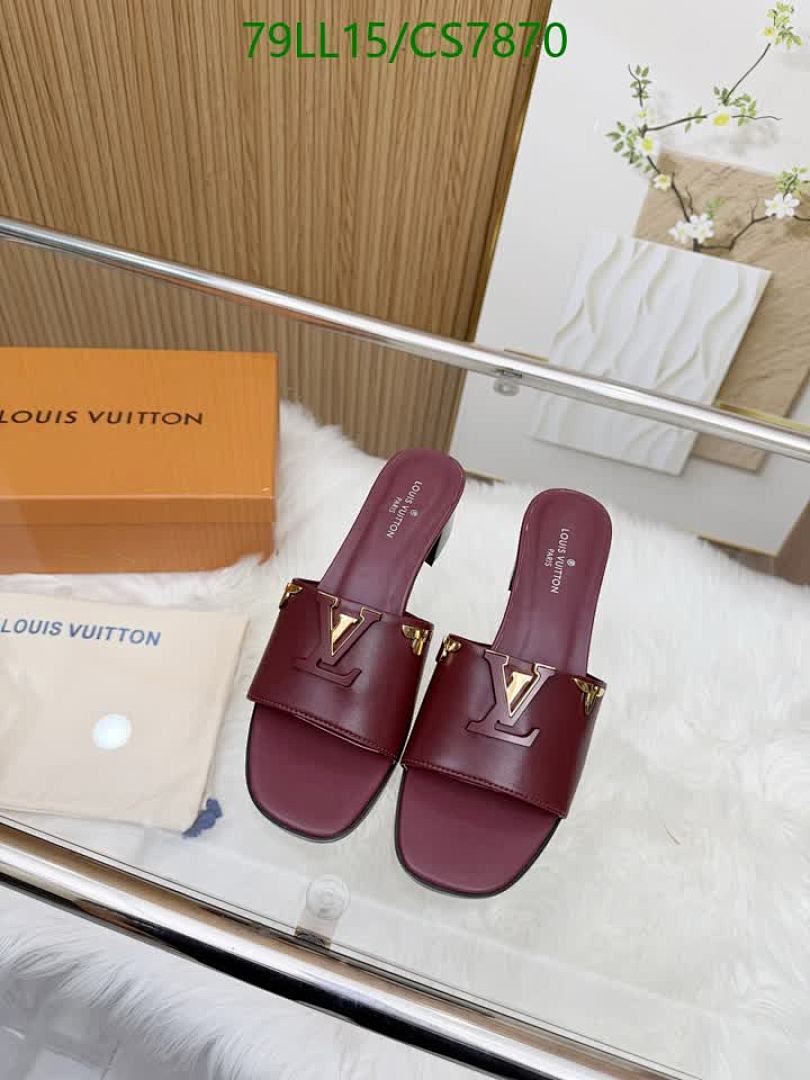 LV-Women Shoes Code: CS7870 $: 79USD