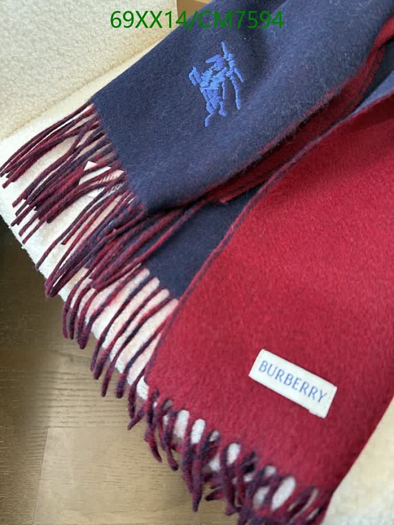 Burberry-Scarf Code: CM7594 $: 69USD