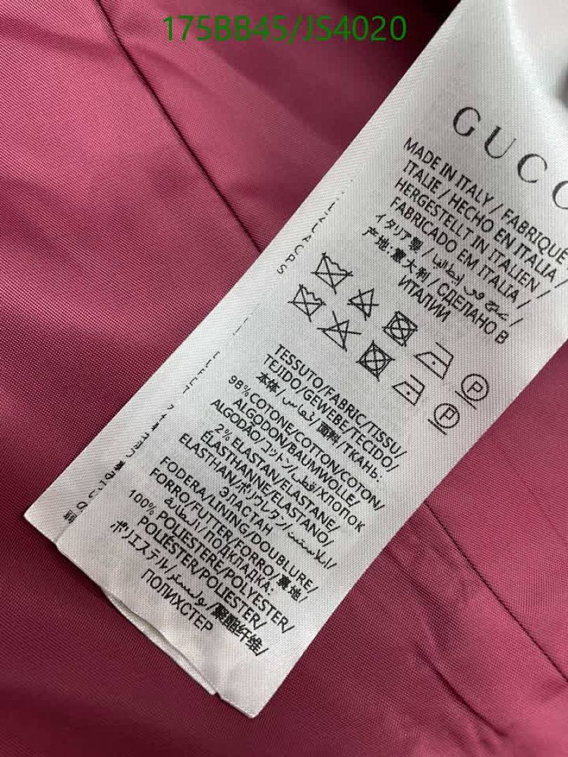 Gucci-Clothing Code: JS4020 $: 175USD