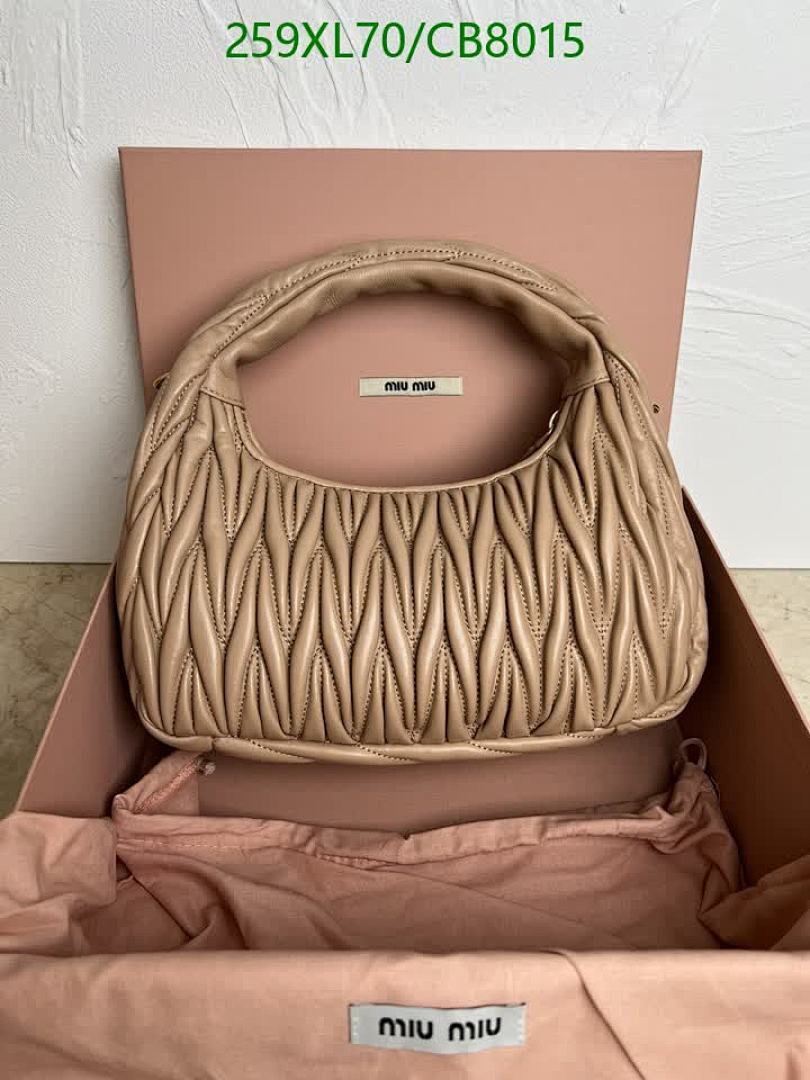 Miu Miu-Bag-Mirror Quality Code: CB8015 $: 259USD