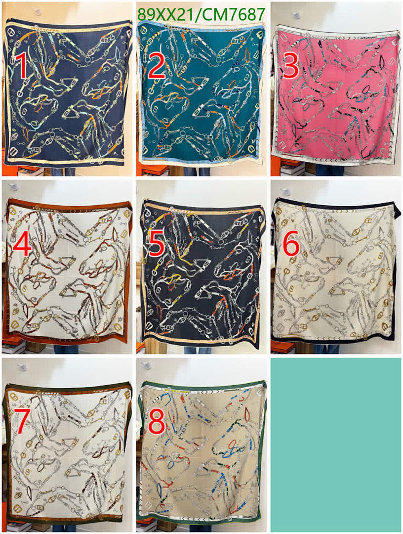 Hermes-Scarf Code: CM7687 $: 89USD