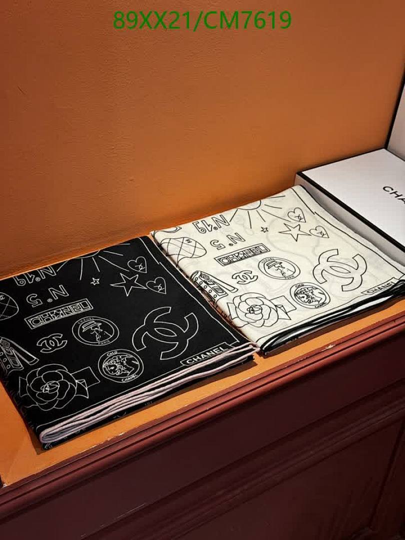 Chanel-Scarf Code: CM7619 $: 89USD