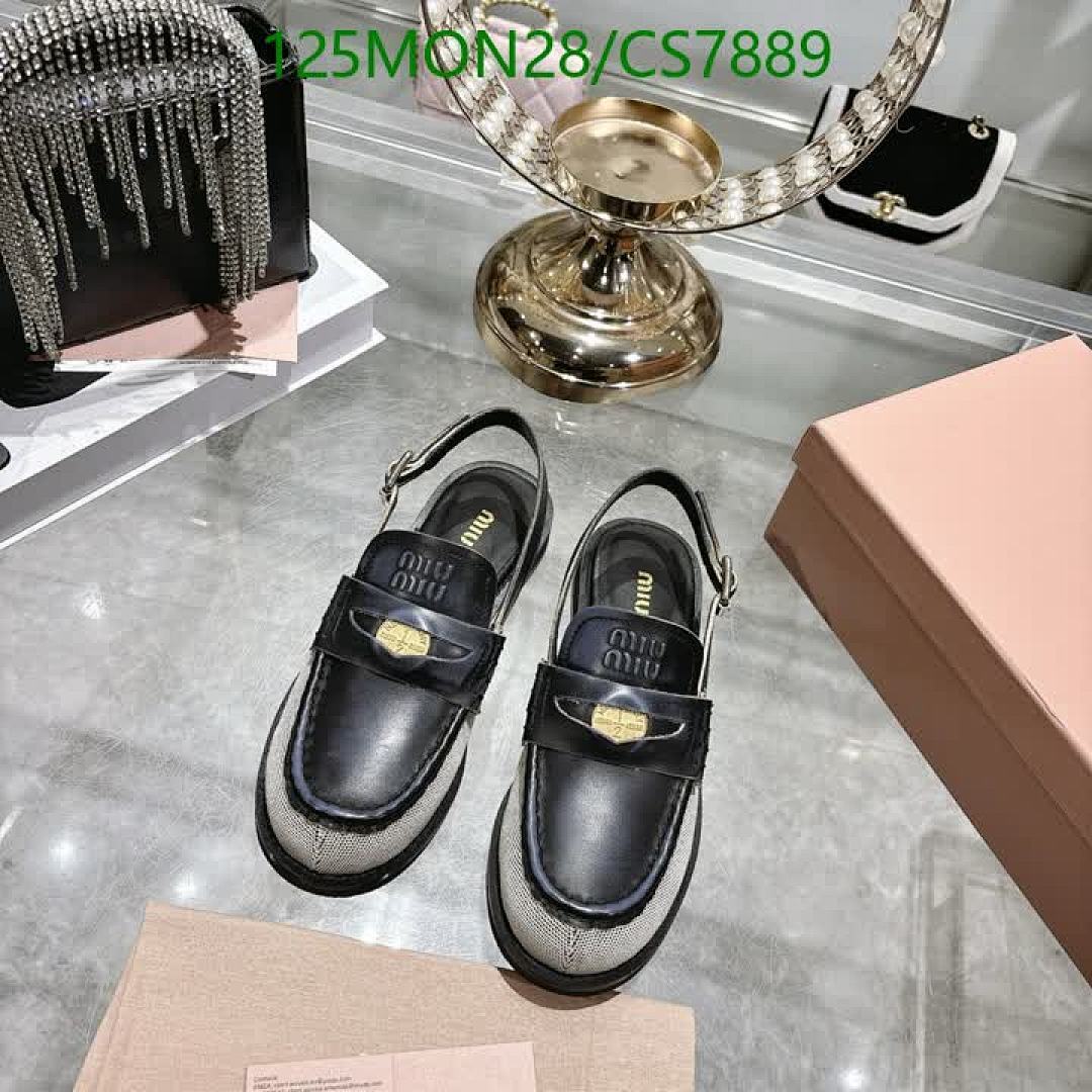 Miu Miu-Women Shoes Code: CS7889 $: 125USD