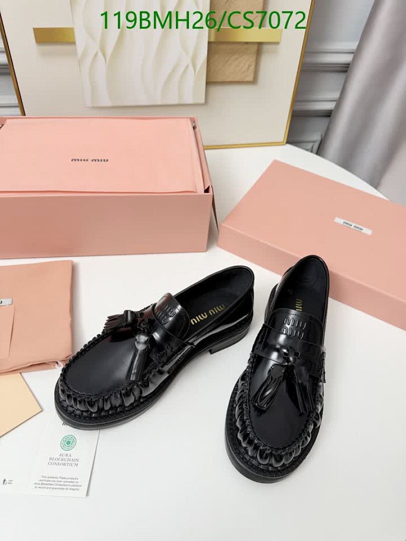 Miu Miu-Women Shoes Code: CS7072 $: 119USD