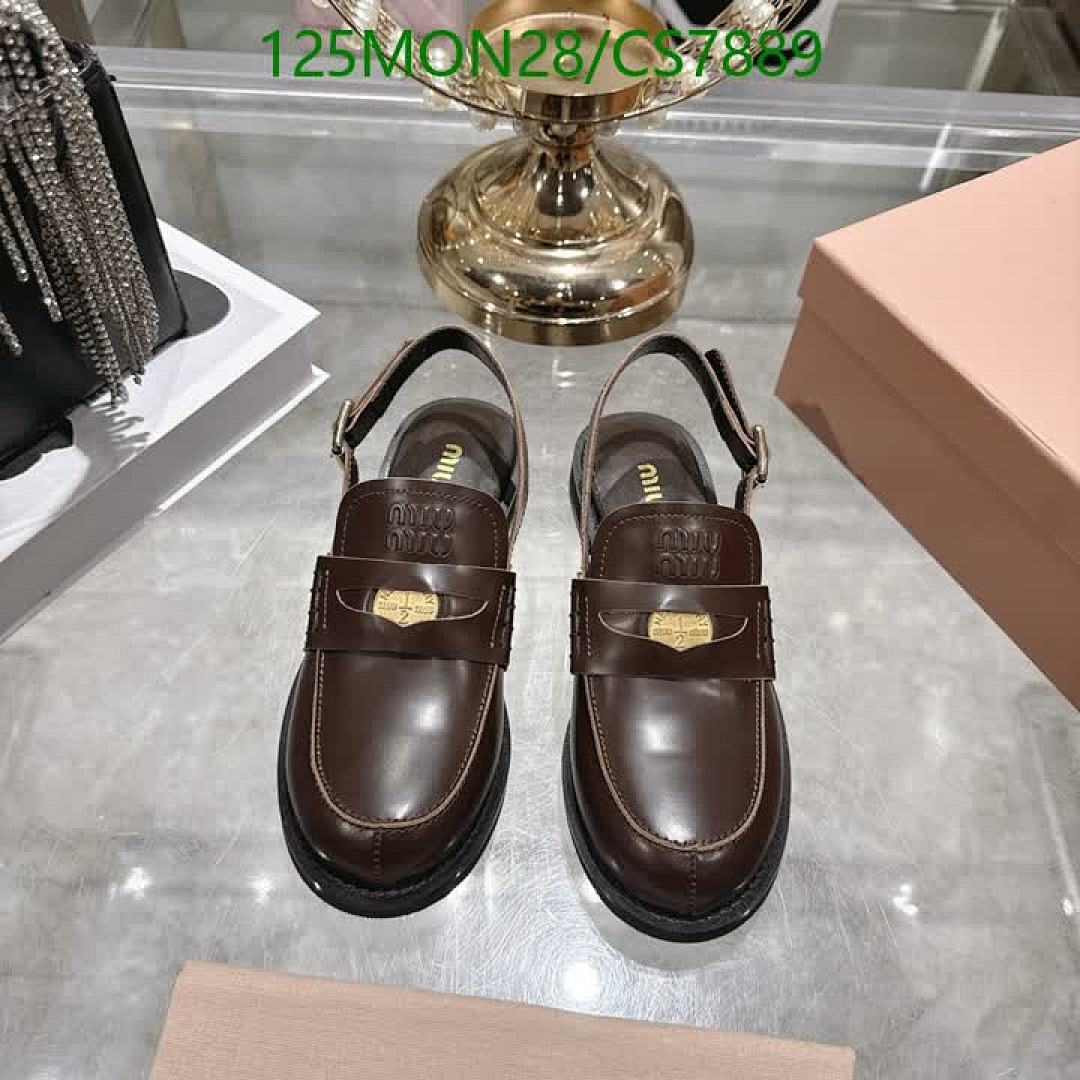 Miu Miu-Women Shoes Code: CS7889 $: 125USD
