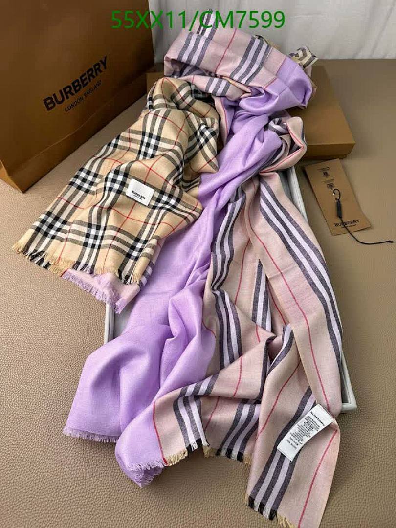 Burberry-Scarf Code: CM7599 $: 55USD