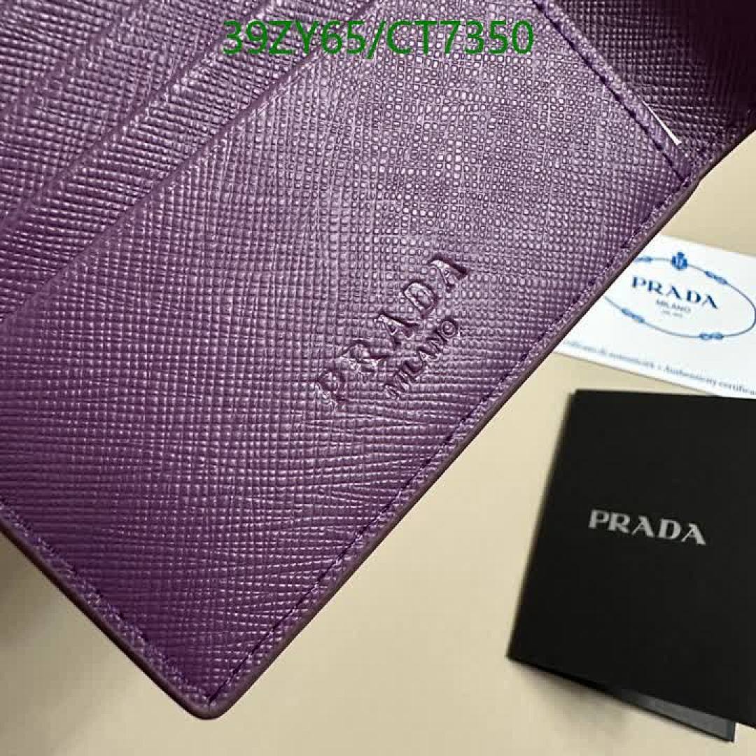 Prada-Wallet-4A Quality Code: CT7350 $: 39USD