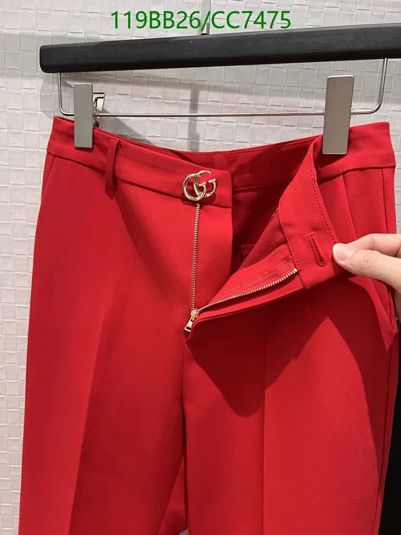 Gucci-Clothing Code: CC7475 $: 119USD