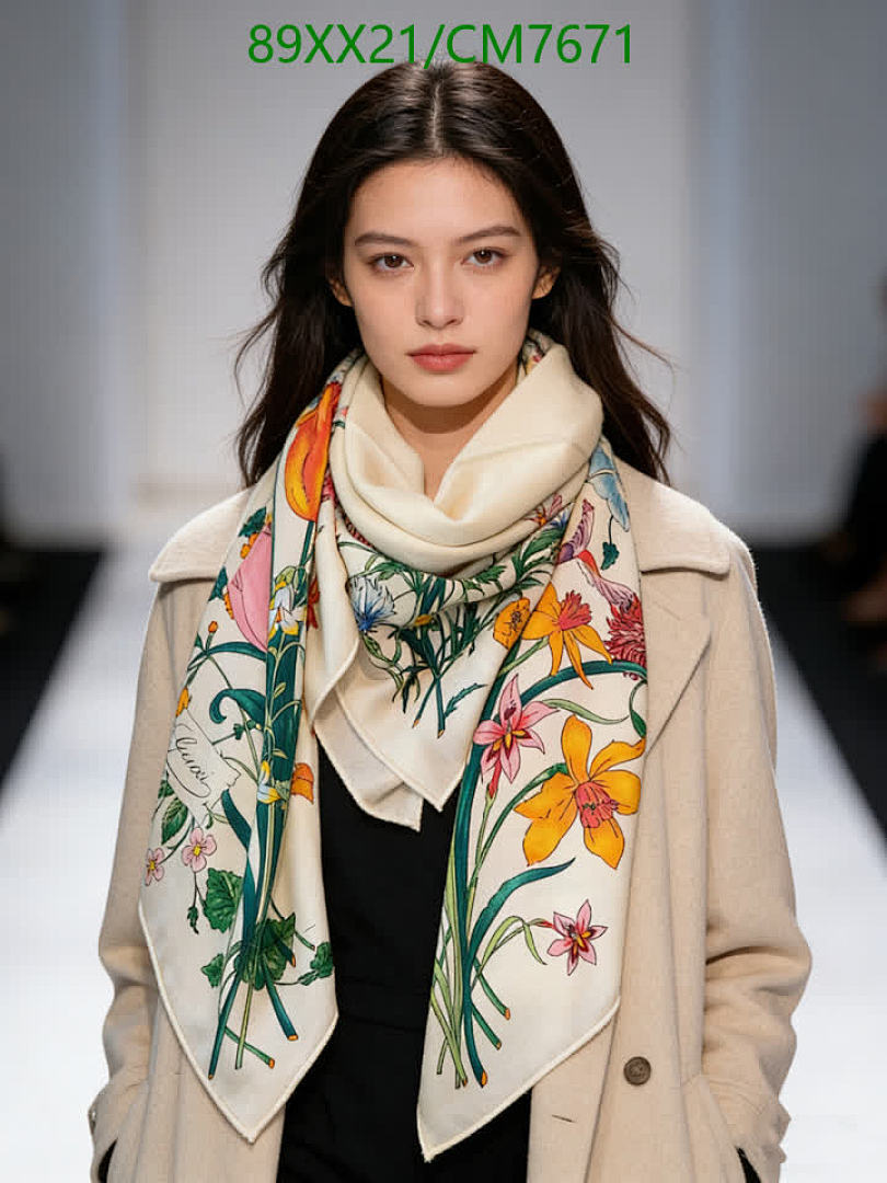 Gucci-Scarf Code: CM7671 $: 89USD