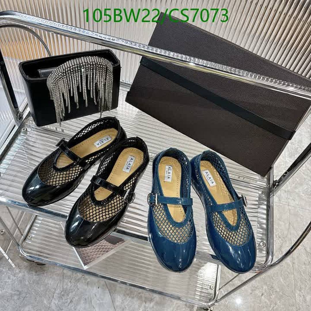 ALAIA-Women Shoes Code: CS7073 $: 105USD