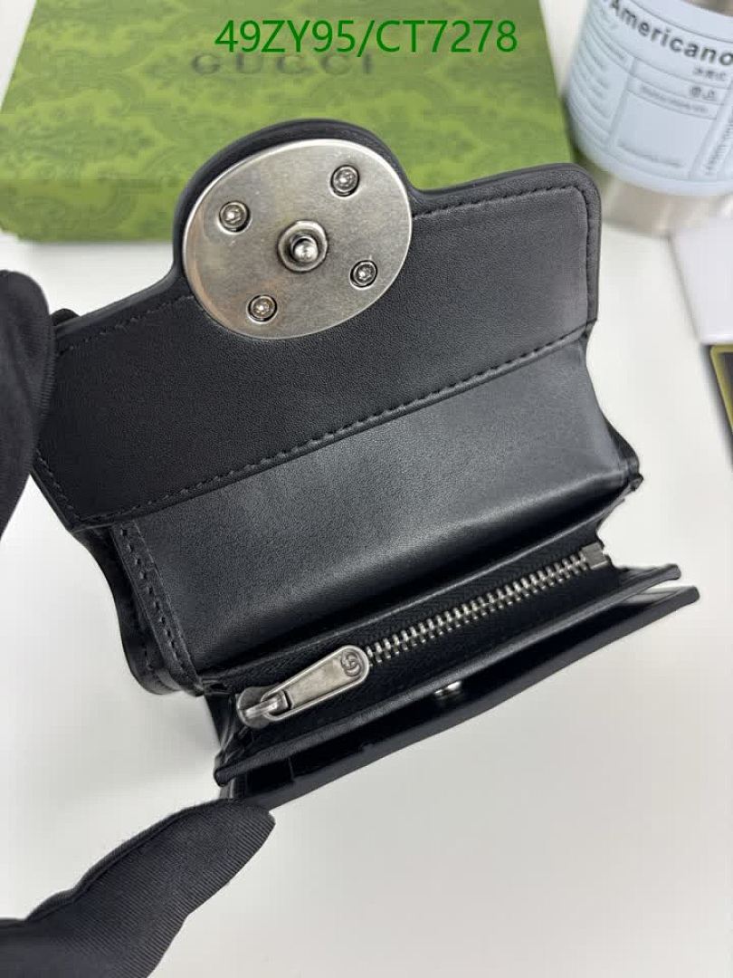 Gucci-Wallet-4A Quality Code: CT7278 $: 49USD