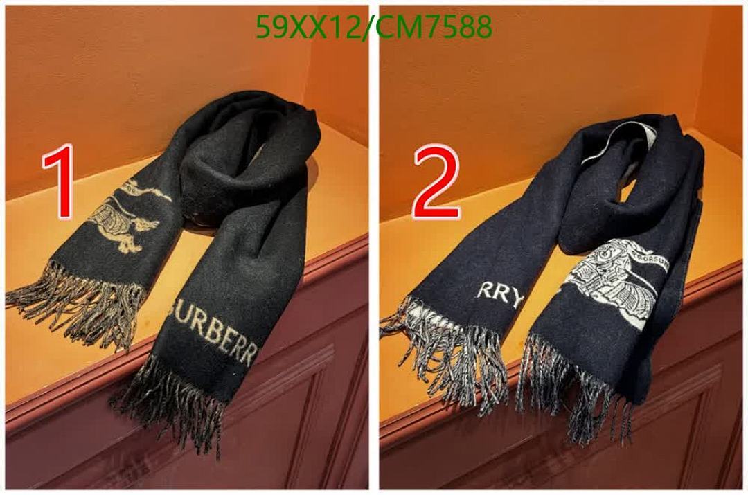 Burberry-Scarf Code: CM7588 $: 59USD