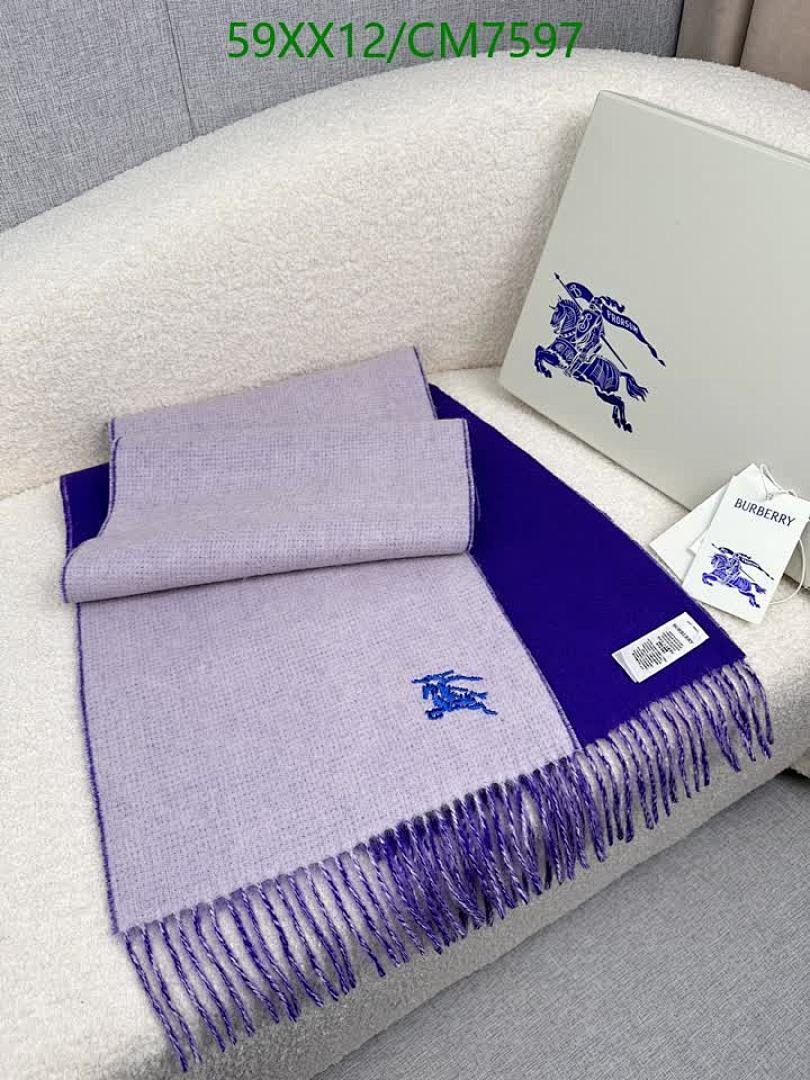 Burberry-Scarf Code: CM7597 $: 59USD