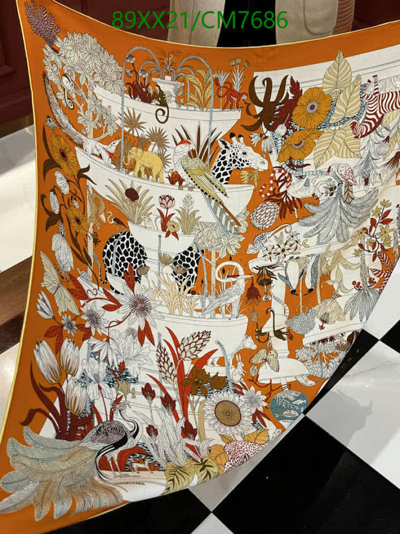 Hermes-Scarf Code: CM7686 $: 89USD
