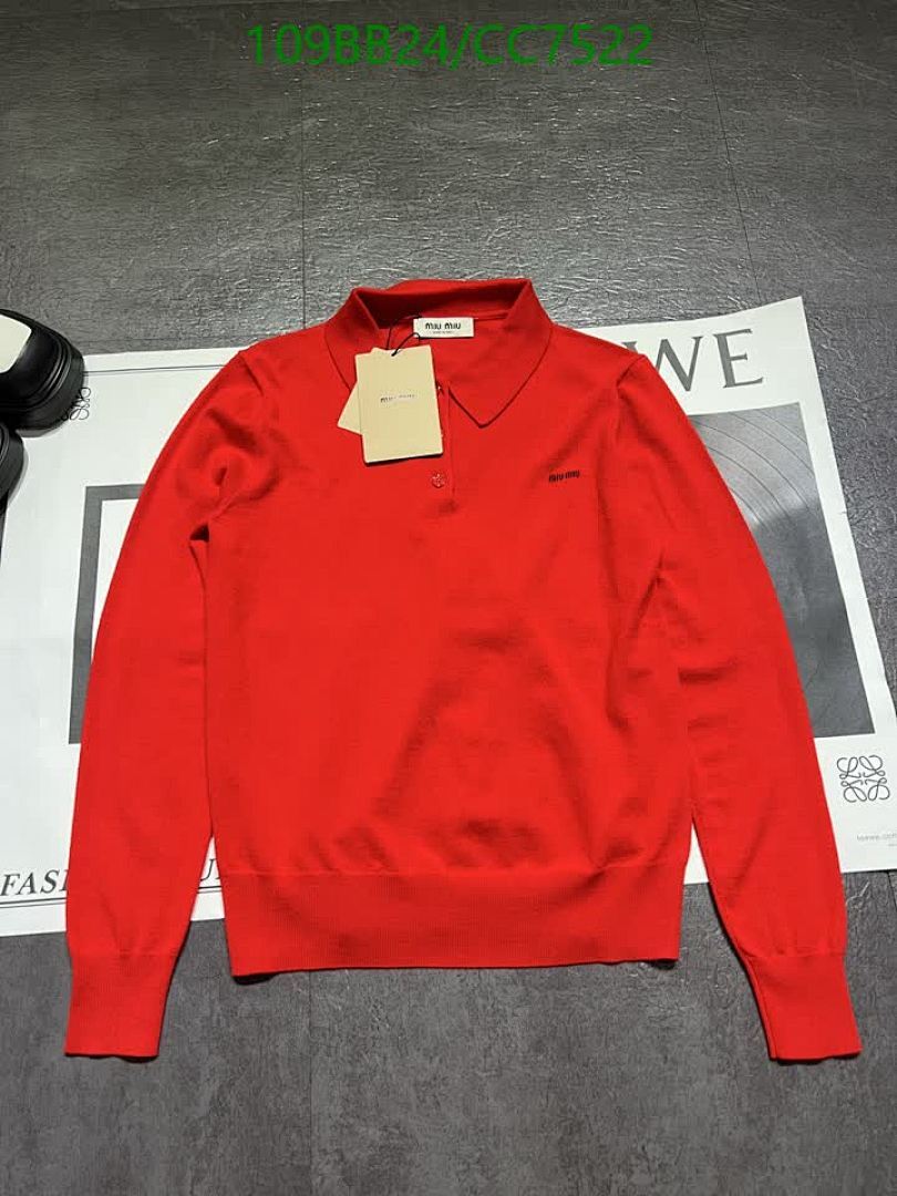 MIUMIU-Clothing Code: CC7522 $: 109USD