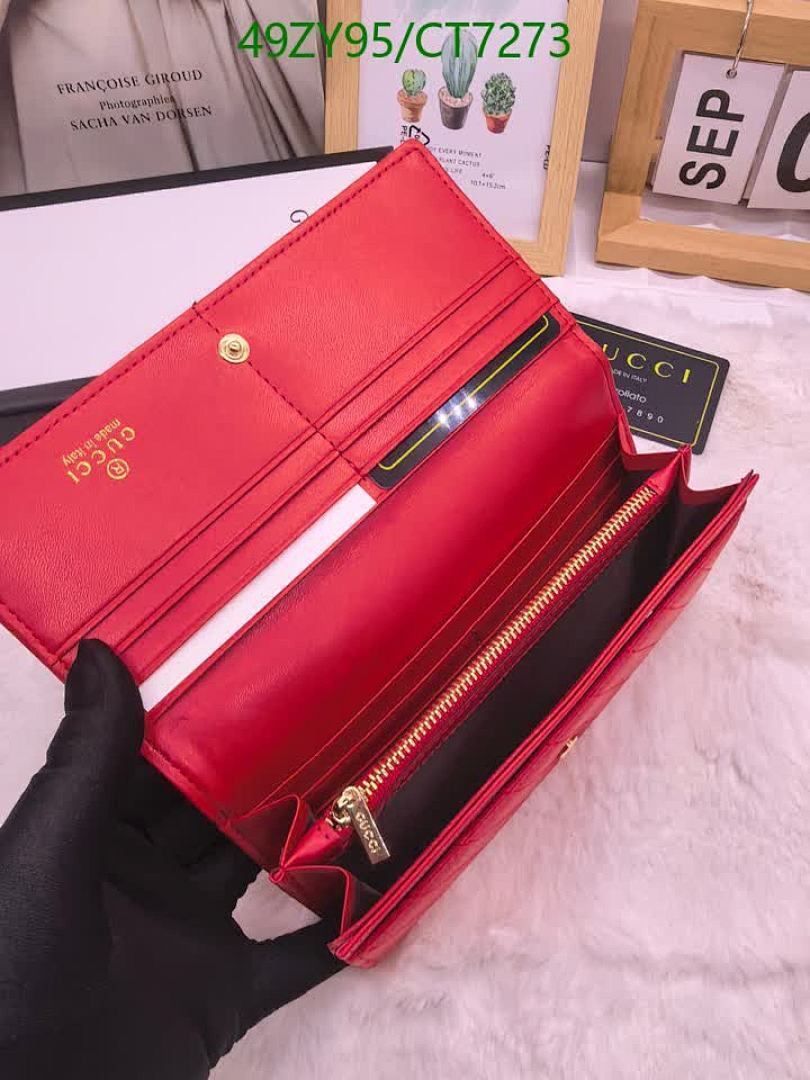 Gucci-Wallet-4A Quality Code: CT7273 $: 49USD