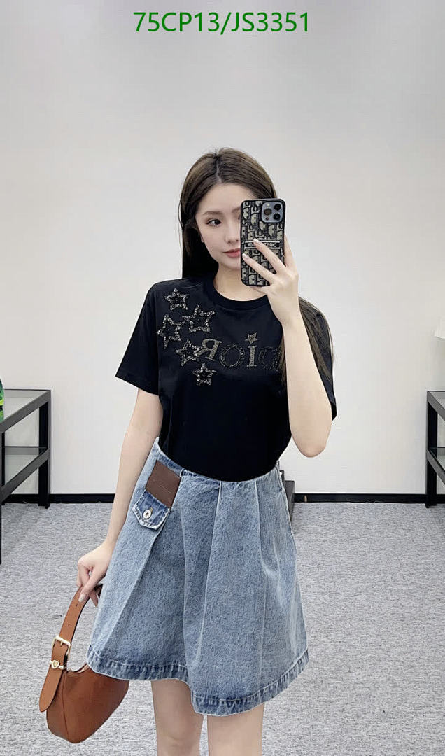Dior-Clothing Code: JS3351 $: 75USD