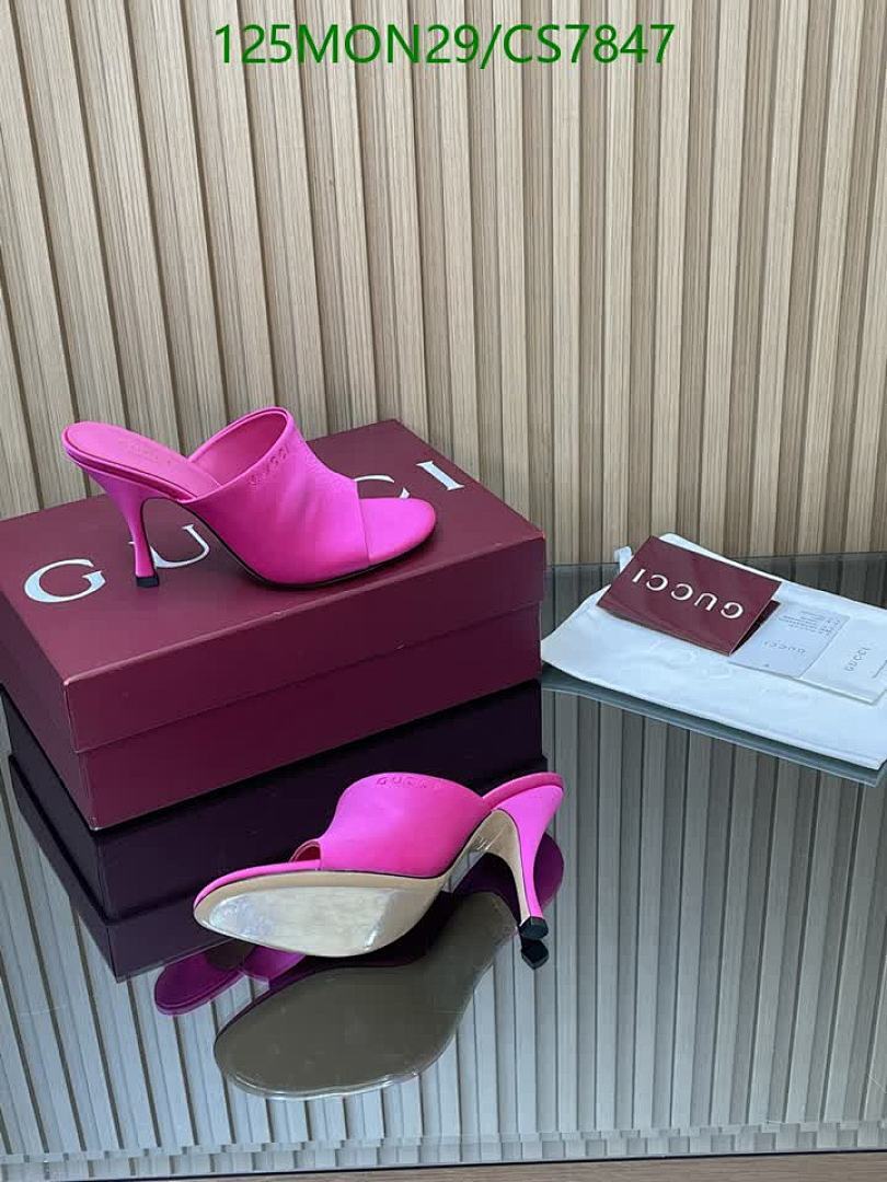 Gucci-Women Shoes Code: CS7847 $: 125USD