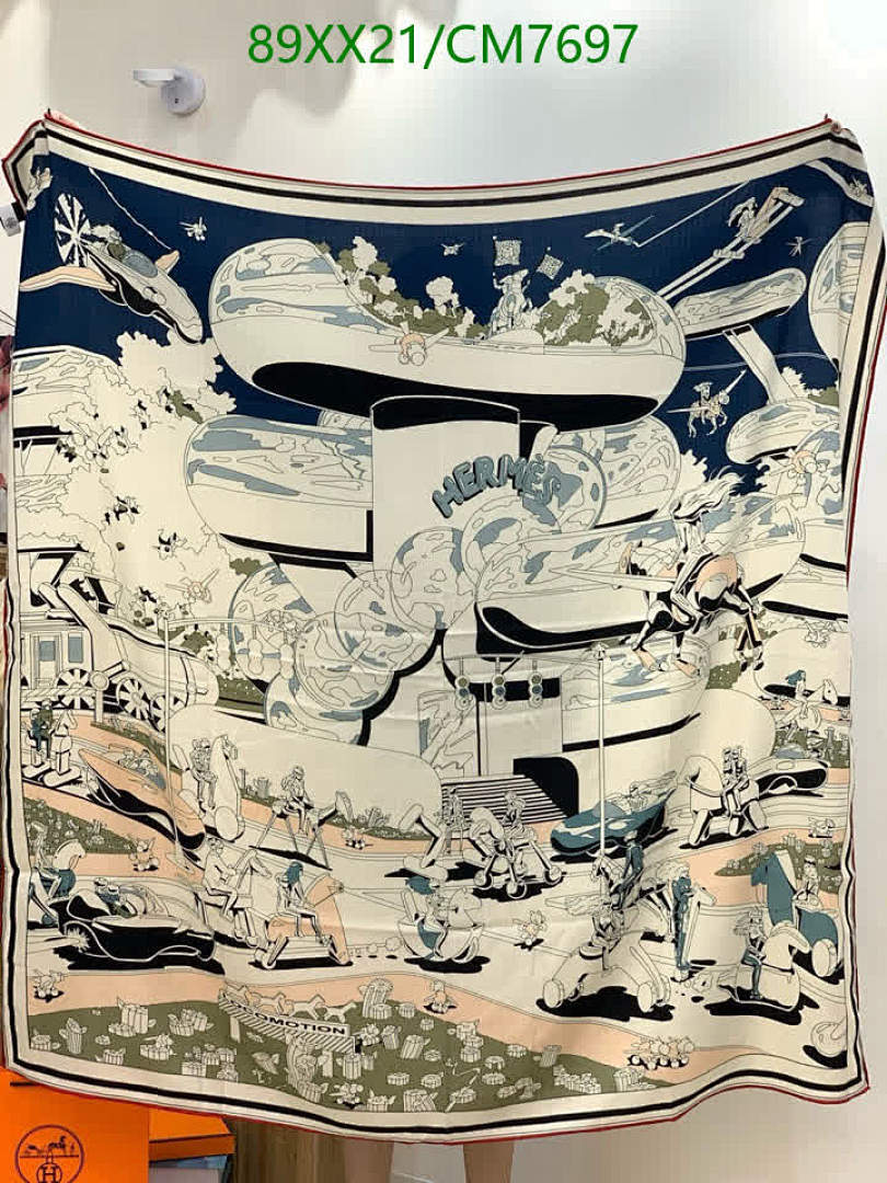 Hermes-Scarf Code: CM7697 $: 89USD