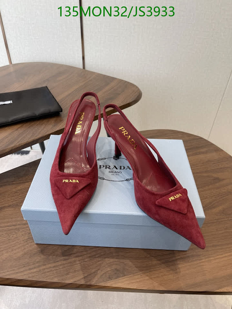 Prada-Women Shoes Code: JS3933 $: 135USD