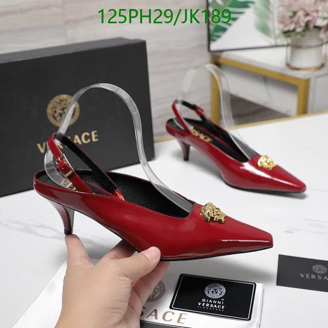 Versace-Women Shoes Code: JK189 $: 125USD