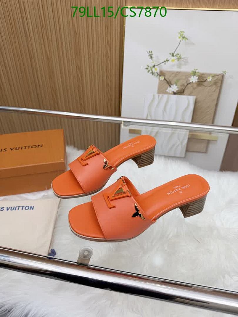 LV-Women Shoes Code: CS7870 $: 79USD