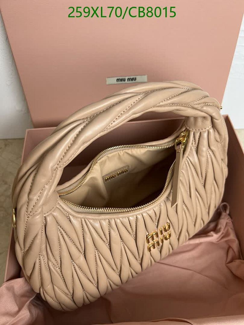 Miu Miu-Bag-Mirror Quality Code: CB8015 $: 259USD