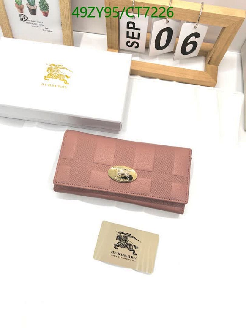 Burberry-Wallet-4A Quality Code: CT7226 $: 49USD