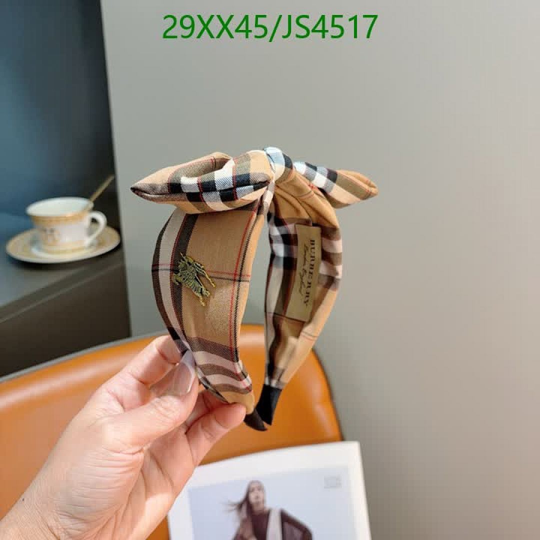 Burberry-Headband Code: JS4517 $: 29USD