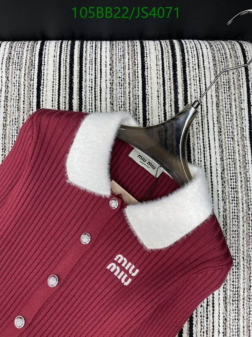 MIUMIU-Clothing Code: JS4071 $: 105USD