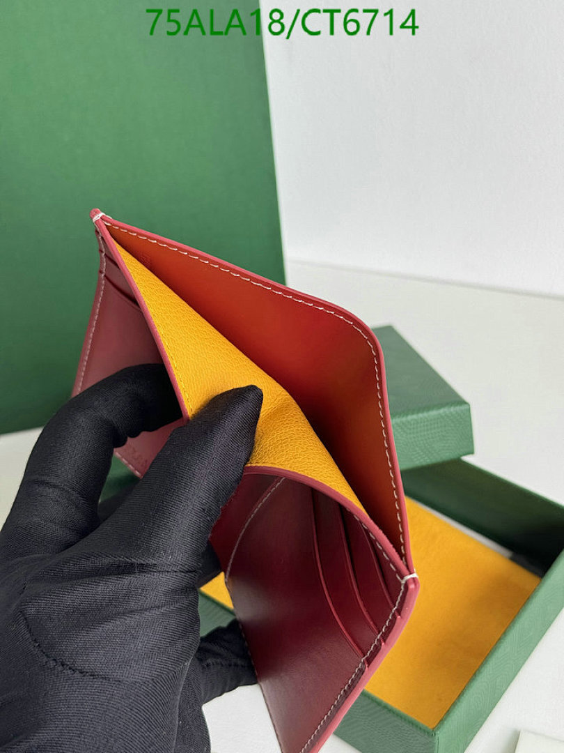 Goyard-Wallet Mirror Quality Code: CT6714 $: 75USD