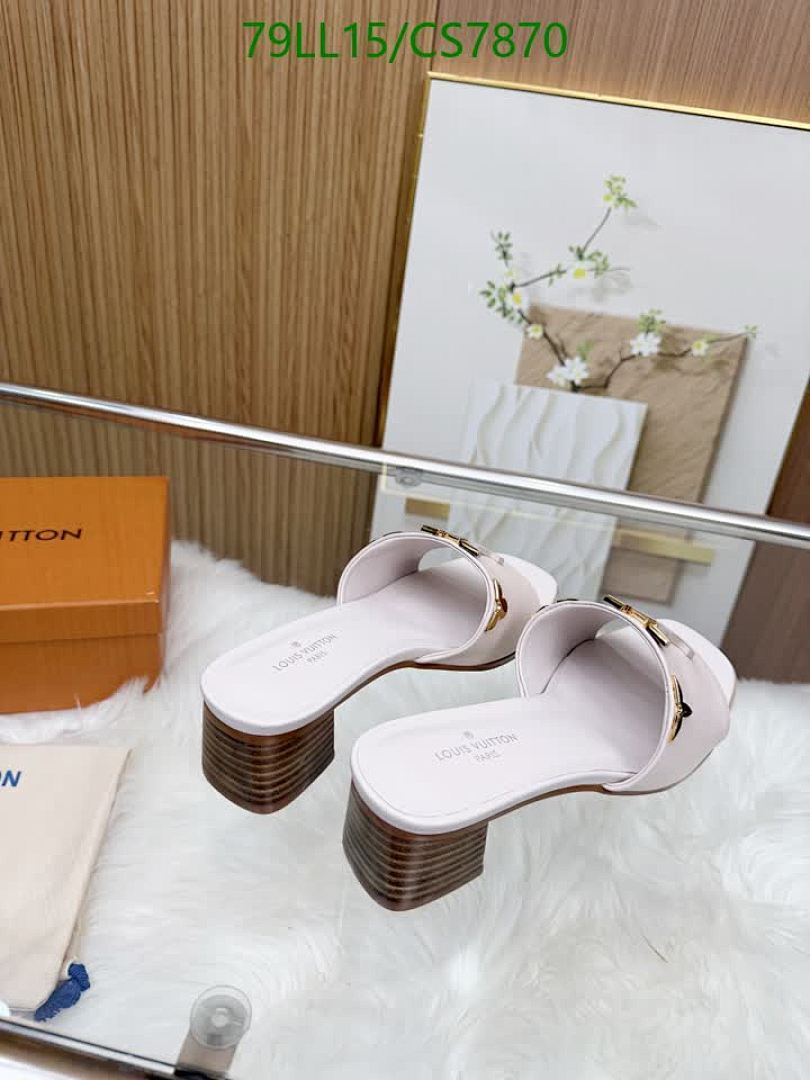 LV-Women Shoes Code: CS7870 $: 79USD