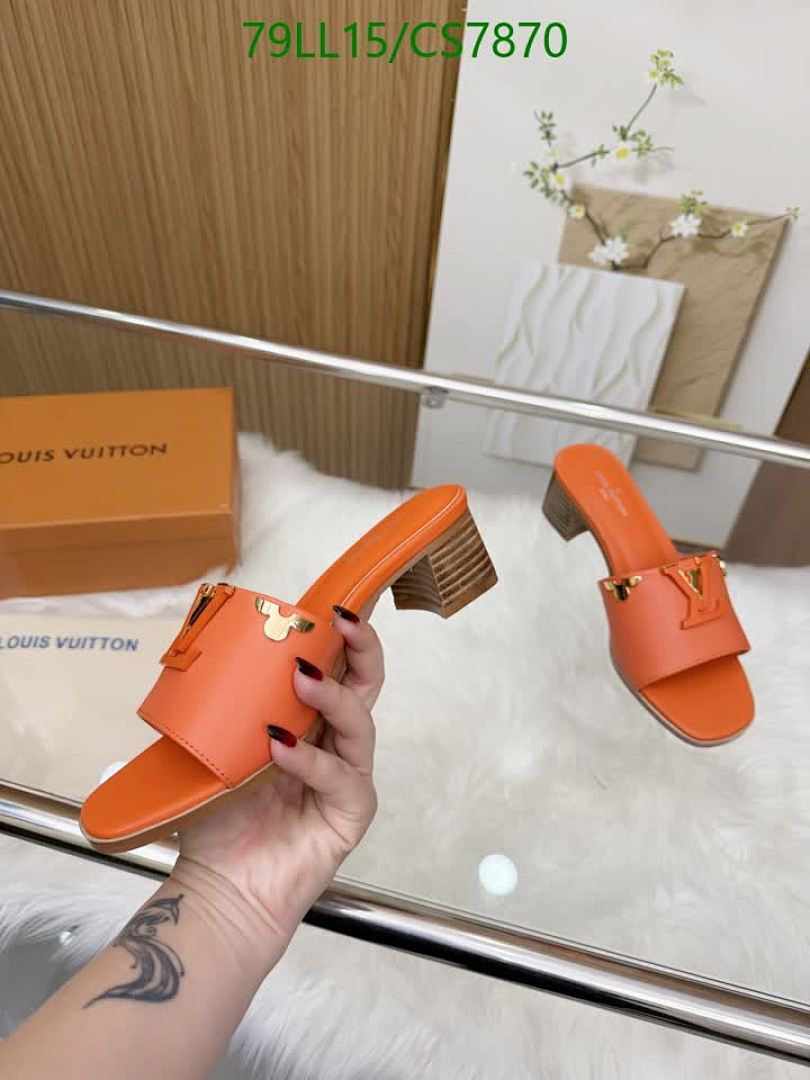 LV-Women Shoes Code: CS7870 $: 79USD