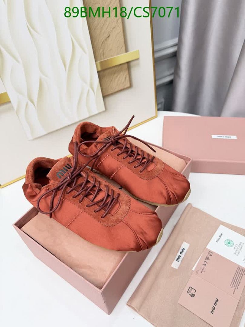 Miu Miu-Women Shoes Code: CS7071 $: 89USD