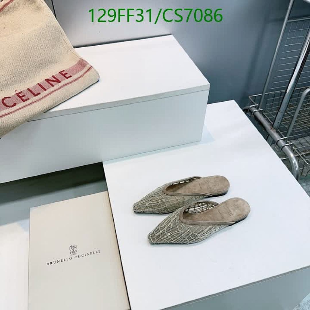 Brunello Cucinelli-Women Shoes Code: CS7086 $: 129USD