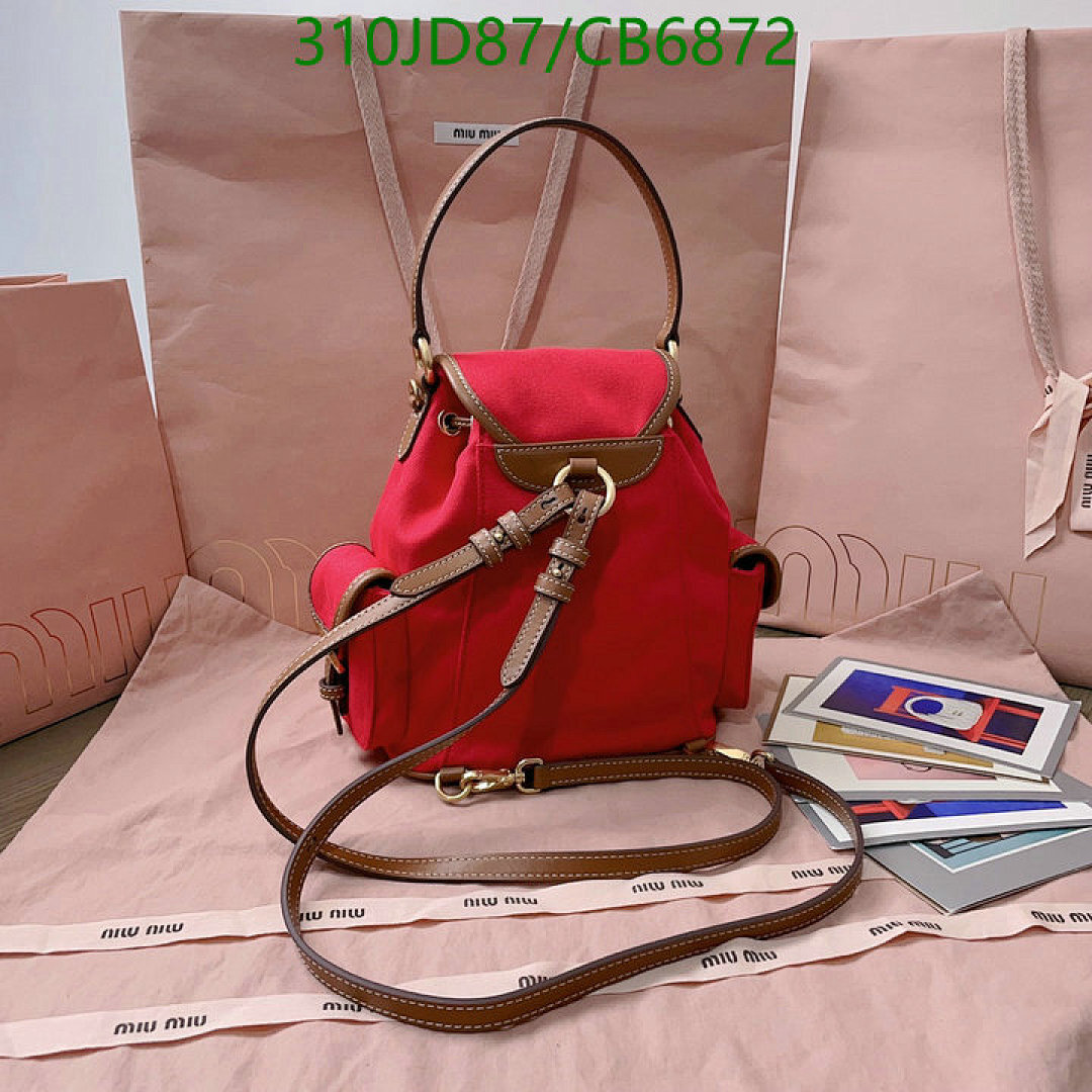 Miu Miu-Bag-Mirror Quality Code: CB6872 $: 310USD