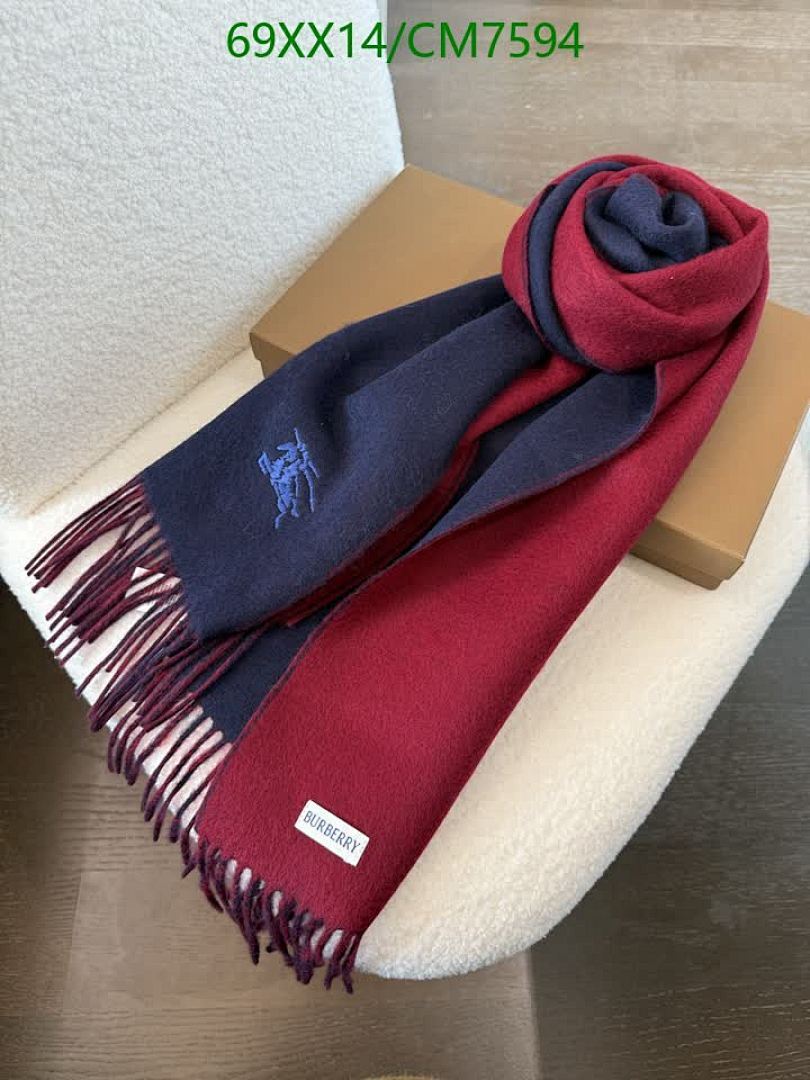 Burberry-Scarf Code: CM7594 $: 69USD