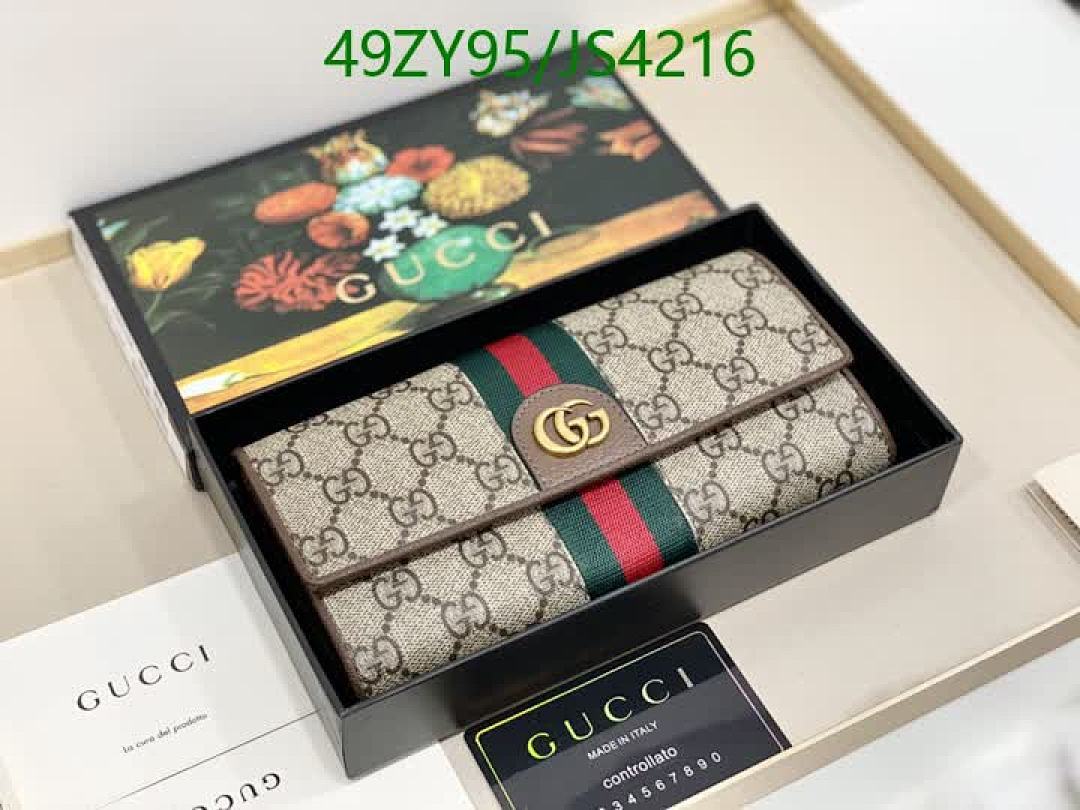 Gucci-Wallet-4A Quality Code: JS4216 $: 49USD